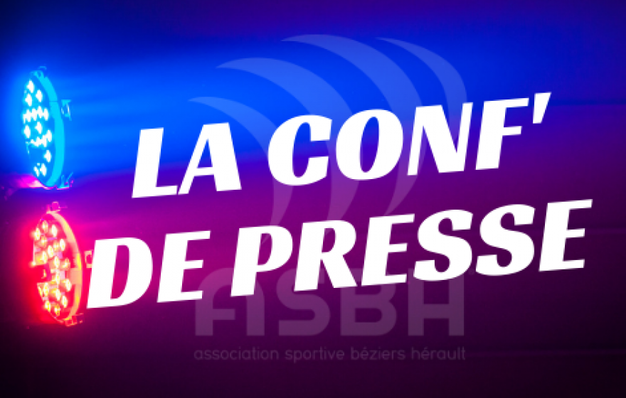 ASBH - SMR : la conférence de presse